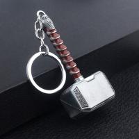 Llavero De Thor's Hammer Metálico Para Hombres Y Mujeres Accesorio De Moda Joyería Tendencia Regalo Llavero De Coche Y Bolso - details 3