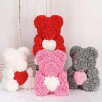 Decoración de Boda y Navidad 50/100/200 Piezas de Oso de Espuma con Rosas - details 5