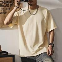 Camiseta de Algodón de Alta Calidad para Hombre Camiseta de Manga Corta Blanca - details 1