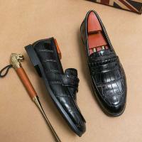 Zapatos Para Hombre de cuero repujado, informales, lujosos, británicos, formales, Oxford - details 1