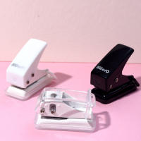 Mini Perforadora Individual Portátil Herramientas de Sujetación de Documentos para Oficina y Estudiantes Adecuada para Scrapbooking y Perforación de Agujeros en Papel - details 4