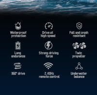 Barco RC de 2,4 GHz, barco de juguete con Control remoto, barco de carreras de agua, juguetes acuáticos al aire libre, velero RC para niños, regalos de cumpleaños - details 1