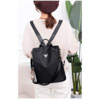 Mochila Multifuncional Antirrobo de Gran Capacidad Estilo Floral Correa de Hombro Arcuada - details 13