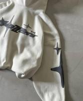 Vintage gótico sudadera con capucha de los hombres Nueva tendencia de la calle alta de América Y2k Harajuku suéter flojo casual de los hombres - details 9