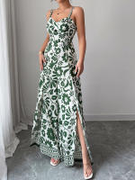 Elegante Correa con Estampado de Nudos Pierna Ancha y Corte - details 8