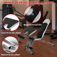 BANCO ABDMINALES MULTIFUNCIÓN BANCOS DE EJERCICIO, PORTANTE 200KG - details 6