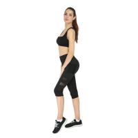 Mallas deportivas de retales de malla para mujer, medias de cintura alta, pantalones, ropa deportiva sólida para mujer, pantalones de Yoga Push Up para gimnasio de talla grande S-XL - details 20