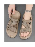 Sandalias de verano 2025 para hombre Uso doble, resistentes al desgaste, antideslizantes, para conducir, para jóvenes, zapatos de playa - details 5