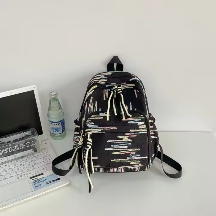 Nueva mochila suave de alto valor para niña, bonita mochila pequeña, mini mochila para estudiantes universitarios, mochila de alta gama - 1