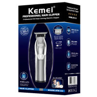Kemei-cortadora de pelo eléctrica i32 para hombre, máquina de corte de pelo profesional, recargable, inalámbrica, para el cuidado de la barba - details 0
