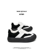 Zapatos informales para deportes pequeños, zapatillas blancas nuevas, plataforma de entrenamiento versátil - details 6