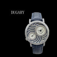 Reloj de cuarzo DUGARY a la moda para mujer, Reloj de pulsera clásico de cristal Original resistente al agua para hombre, Reloj femenino - details 0