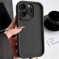 Funda de silicona líquida para iPhone, carcasa suave a prueba de golpes, de lujo, gruesa, mate, para iPhone 15, 13, 14, 11, 12 Pro Max, 15 Plus - details 11