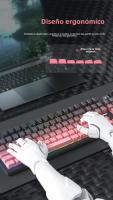 LT104 Teclado Tri-Modo RGB Personalizado Inalámbrico 2.4G Bluetooth Teclado Mecánico de Oficina - details 13