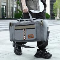 Bolsa de viaje plegable de capacidad con correa para el hombro - Equipaje multifuncional para hombres y mujeres, ideal para viajes de negocios y vacaciones, bolsa de viaje de negocios | Bolsa de Estilo Vacacional | Bolsa con asa resistente, - details 5