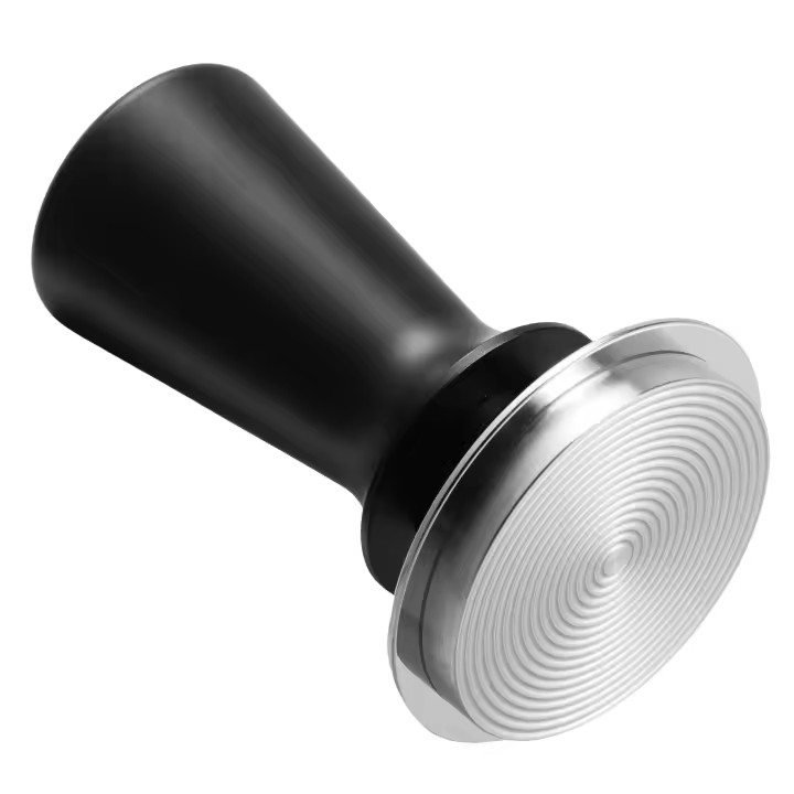 SucceBuy Espresso Tamper 58 mm, manipulador de café con resorte, herramienta de manipulación de 30 libras para espresso, manipulador de acero inoxidable con mango antideslizante - 1