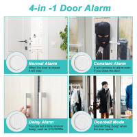 Sensor de Puerta Inalámbrico Delay de Tiempo Inalámbrico Alarma de Robo para Nevera - details 4
