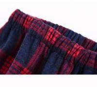 Trajes de casa para hombre, pantalones de manga larga, trajes para Otoño e Invierno, Pijamas para hombre, pijamas de franela con diseño a cuadros para hombre - details 17