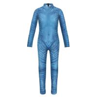 Disfraz de Halloween de Anime Avatar Zentai para niña, vestido de fantasía, monos de superhéroe, disfraz ajustado, ropa de Carnaval - details 4