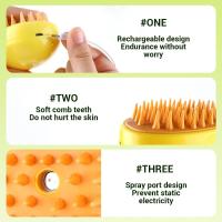 Cepillo De Baño Para Gatos Eléctrico Con Agua Suave De Silicona Adecuado Para Crías Y Mascotas Cepillo De Pelaje Y Desplomado Para Gatos - details 4
