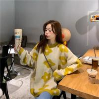 2024 ins nueva moda mujer suéteres invierno mujeres suéteres de flores sobre tamaño mujeres pullover suéteres - details 32