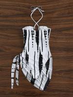 Conjunto de traje de baño de una pieza para mujer, traje de baño Sexy de 2 piezas, push, natación de verano, ropa de playa Monokini, 2024 - details 1