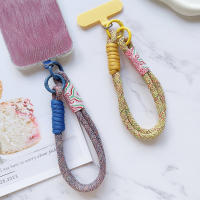 Nuevo cordón Universal tejido a mano para teléfono móvil, cordón Universal para muñeca, correa de mano de cuerda corta, colgante decorativo - details 1