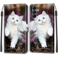 Funda tipo billetera de mariposa para Samsung Galaxy, cubierta trasera protectora de cuero con tapa magnética y ranura para tarjeta, A12, M12, A13, Lte, A14, A22 - details 36