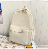 Mochila Impermeable de Nylon para Mujer Bolsa de Viaje Femenina Mochila Escolar para Niñas Adolescentes Bolsa de Libros de Color Sólido - details 41