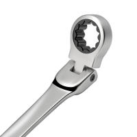 Llave de trinquete combinada con ratón flexible Set de herramientas de mano métricas para reparación de automóviles con bolsa de transporte - details 3