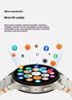 Reloj inteligente Watch7 44 mm NFC Bluetooth Llamadas Ritmo cardíaco Deportes y fitness Reloj inteligente Titanio de grado aviación - details 16