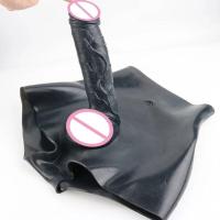 Empaque privado SEXY FAAK Pantalones de silicona negros con manga de alargamiento, consolador realista hueco usable, masturbador masculino, juguetes sexuales para hombres - details 0