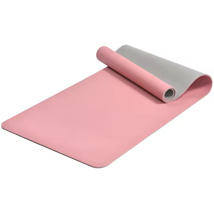 Antideslizante,Esterilla de yoga,Cuerda de atar,Dos colores,Hogar,Amortiguación,Silenciosa,Esterilla de ejercicios,Esterilla de fitness,Yoga de productos,Ideal para el gimnasio o el hogar,Esterilla de pilates - 1