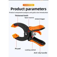 Abrazadera Tipo G Abrazadera Tipo C Abrazadera Fuerte Grande Para Fijación De Carpintería Abrazadera De Trinquete Para Carpintería Abrazadera En F Herramienta De Accesorios - details 5