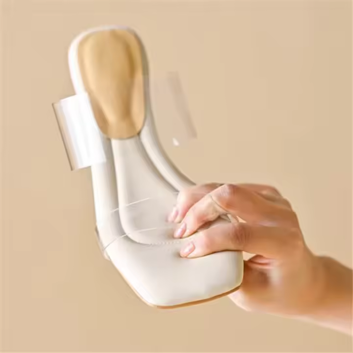 Sandalias de Hadas Transparentes Tacones Altos Comodidad para Pies Zapatos de Moda para Mujer y Hombre - 1