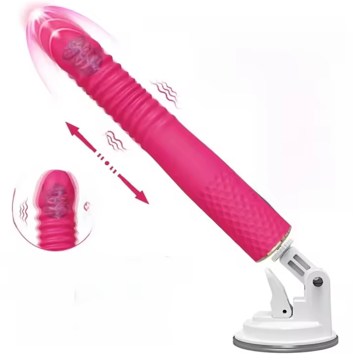 Empaque privado SEX Vibrador telescópico Juguete íntimo para mujeres Estimulador de punto G y clítoris - 1
