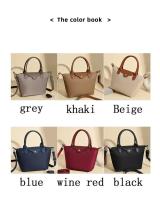 NOVEDAD DE VERANO 2025, bandolera de tela suave impermeable Simple para mujer, mochila de lujo de alta gama - details 1