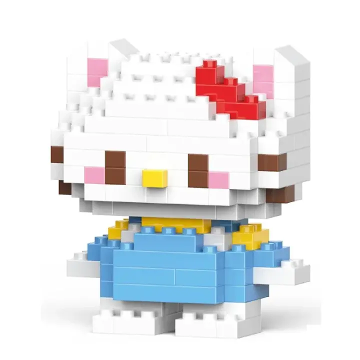 Bloques de Construcción para Niños Juguete de Ladrillos para Ensamblar Personajes de Anime de Stitch, Mickey Mouse, Winnie the Pooh Ideal para Regalo, 60 Tipos - 1