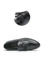Zapatos casuales de negocios de moda británica, zapatos de hombre versátiles, zapatos de cuero de moda. - details 4