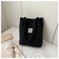 Bolsa de hombro de arte para mujeres _ bolsa de lona necube _ bolsa de pan casual - details 29