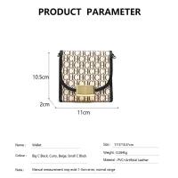 CH-bandolera compacta de marca exquisita para mujer, bolso con cadena con estampado de letras, diseño de nicho ligero, mochila de lujo elegante de alta gama - details 1