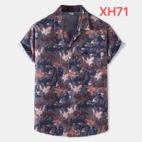 Camisa hawaiana de manga corta para hombre, camisa con estampado completo de flores para playa, novedad de 2024 - details 7