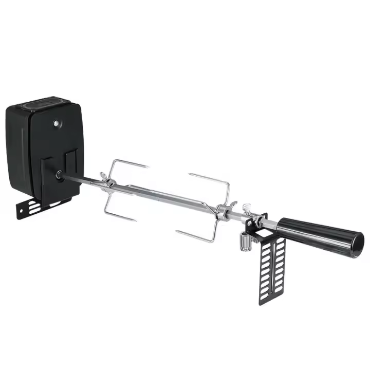 Kit portátil de acero inoxidable de alta eficiencia, asador antioxidante para Picnic, Camping, barbacoas y fuegos de campamento con Motor - 1