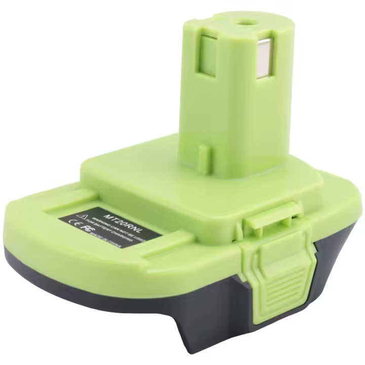 Adaptador de batería MT20RNL para herramientas Ryobi de 18V, se convierte para batería de iones de litio Makita de 18V en batería de iones de litio Ryobi de 18V - 1