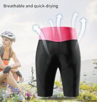 WOSAWE Pantalones de Ciclismo para Mujeres Secado Rápido, Acolchado con Gel 3D, Transpirables para Ciclismo de Carretera y Montaña - details 5