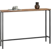 Mesa de Entrada Recibidor Mesa de Consola MDF y Hierro 120 x 80 x 20 cm FSB19-XL-N ES - details 0