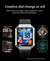 Reloj inteligente con pantalla completamente táctil de 1,96 pulgadas y auriculares Bluetooth TWS 2 en 1 - details 12