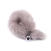 Juguete de Cola de Zorro de Acero Inoxidable Enchufe Anal Sensorial para Adultos - details 11