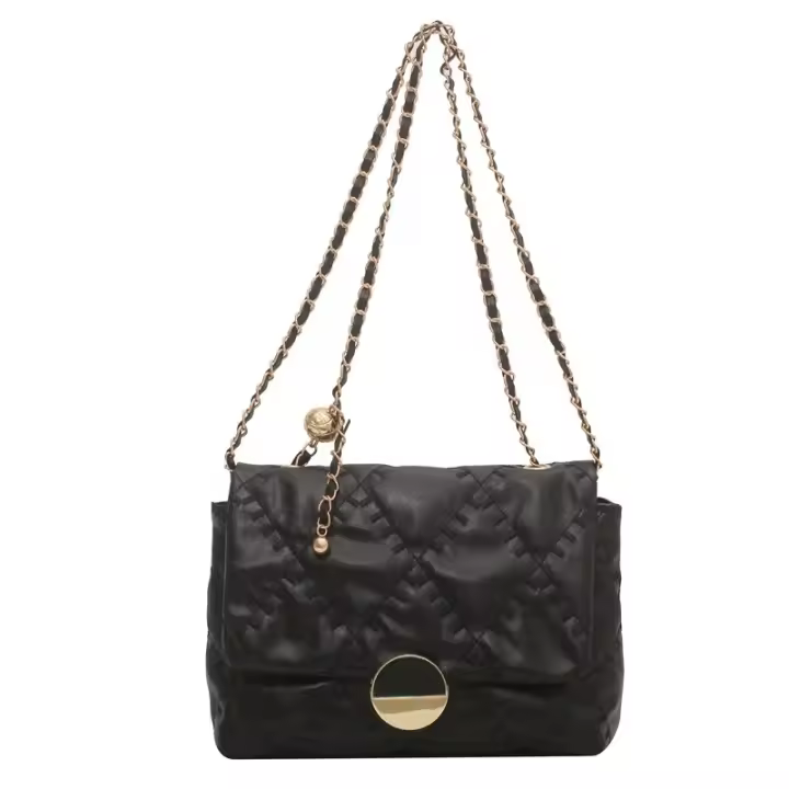 Alowa-bandolera informal para mujer, bolso de hombro sencillo con rombos a la moda, estilo extranjero, novedad de 2023 - 1