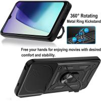Funda + Protector de Vidrio Templado Opcional Compatible con XIAOMI REDMI 14C Antigolpes Grado Militar Forro de Armadura, Color Negro - details 1